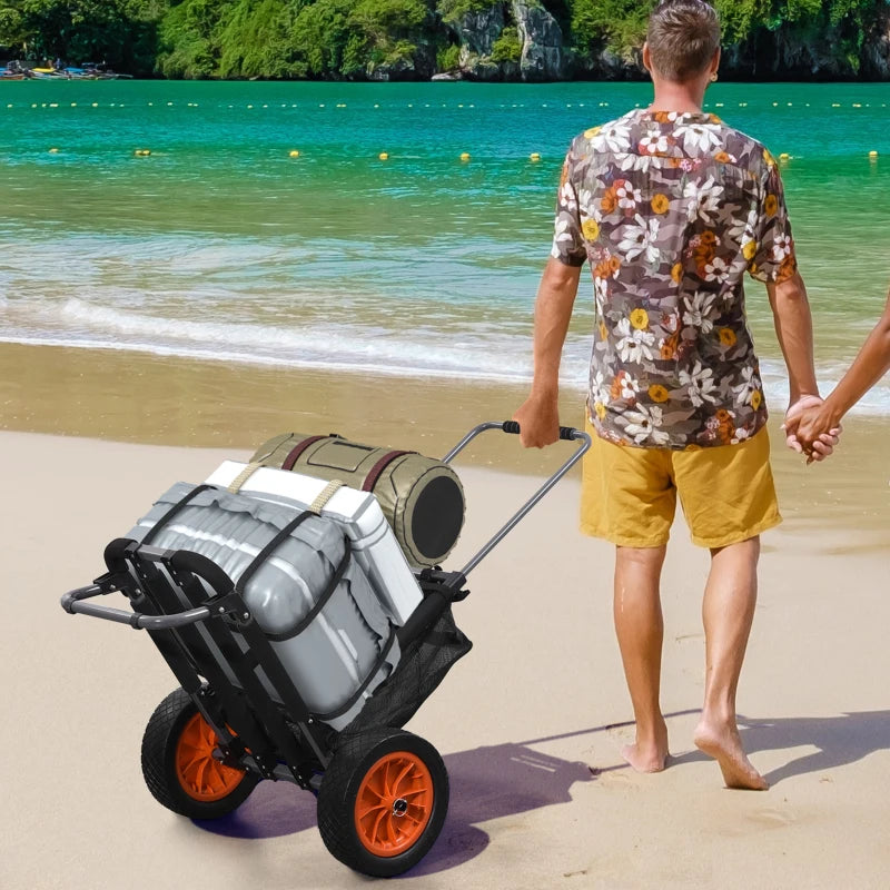 Carrello da Spiaggia Pieghevole
