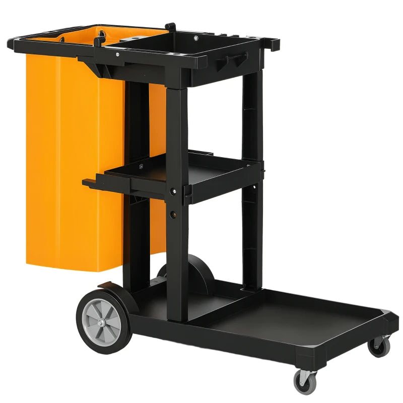 Carrello Pulizie a 3 Ripiani