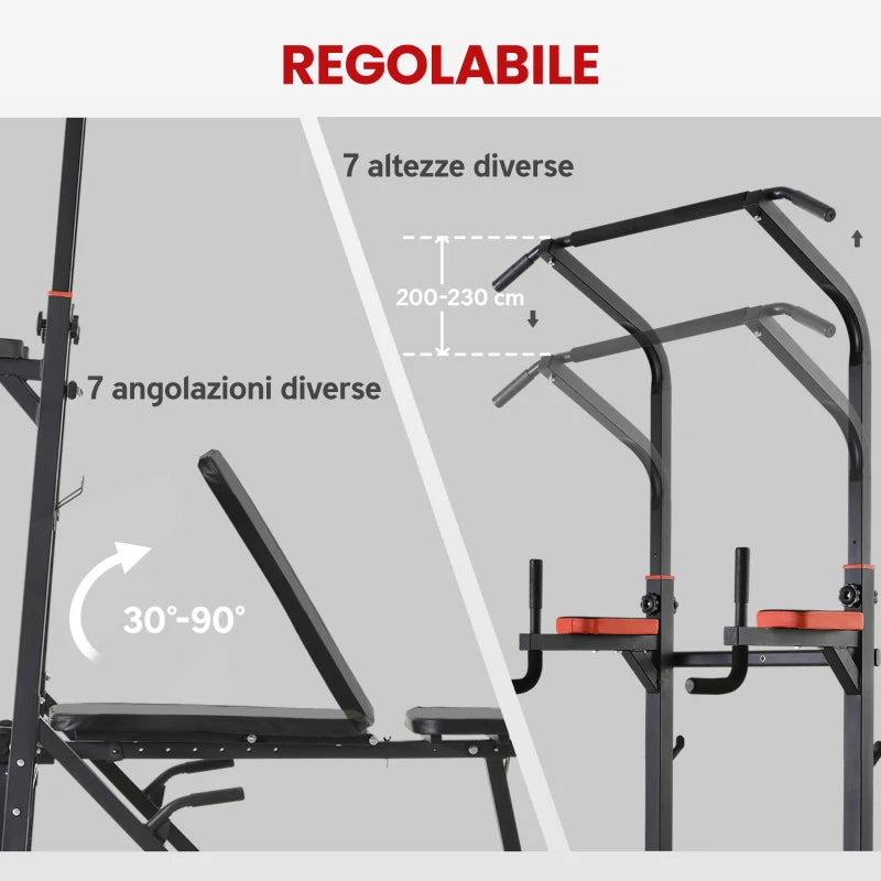 Stazione Fitness Multifunzione