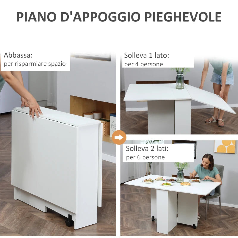 Tavolo Pieghevole Salvaspazio