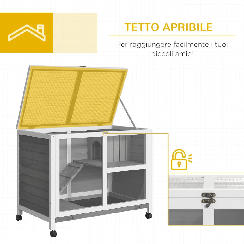 Conigliera in Legno