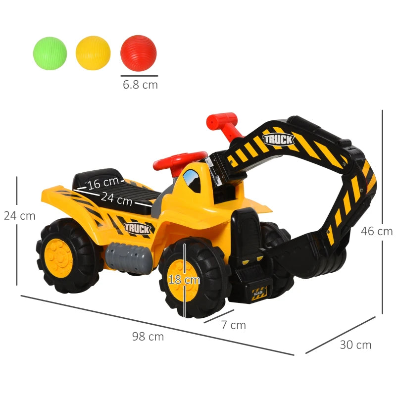 Escavatore Giocattolo per Bambini