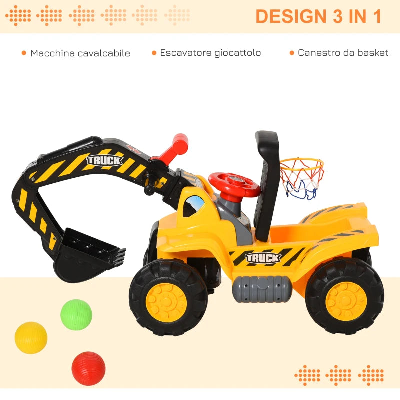 Escavatore Giocattolo per Bambini