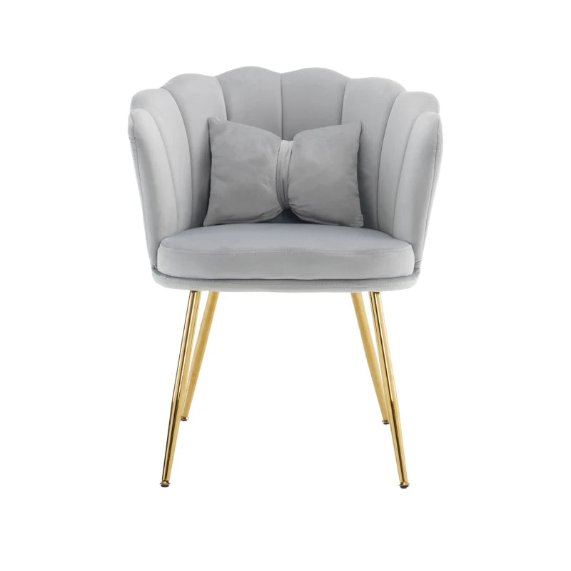Poltrona Design Moderna in Velluto
