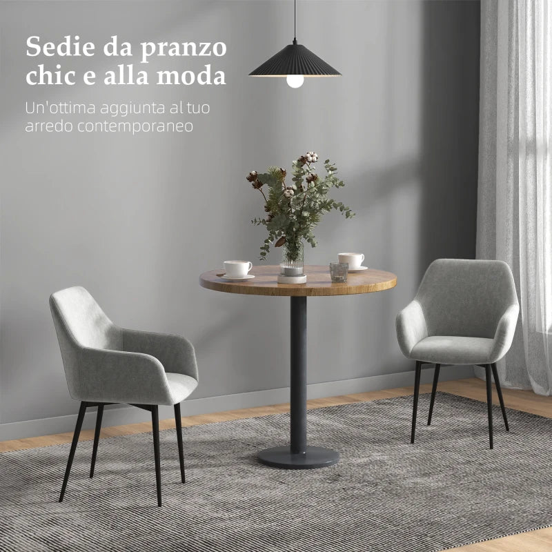 Set 2 Sedie da Pranzo