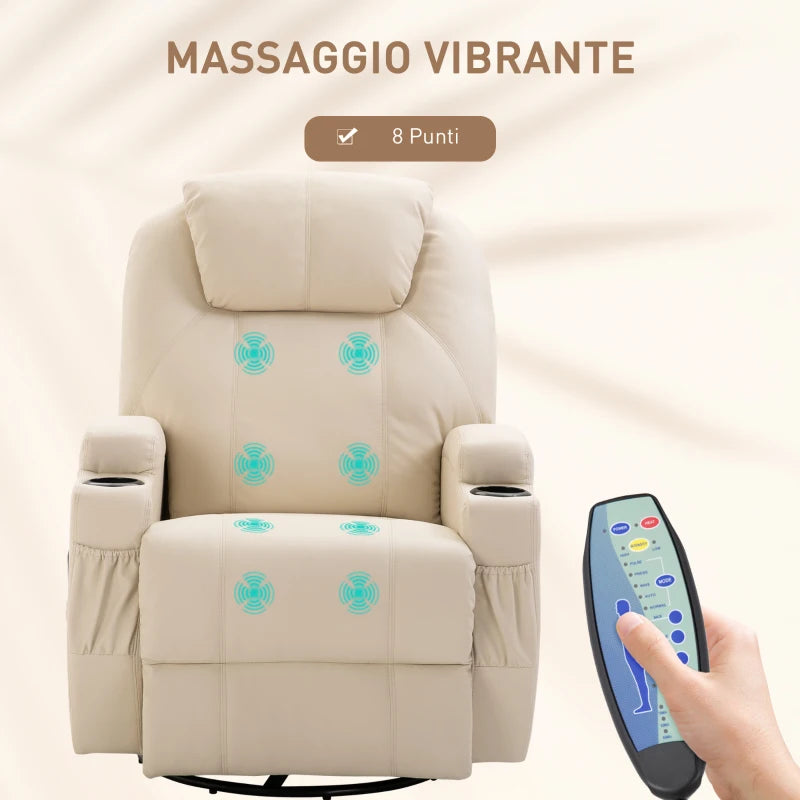Poltrona Relax Elettrica Reclinabile