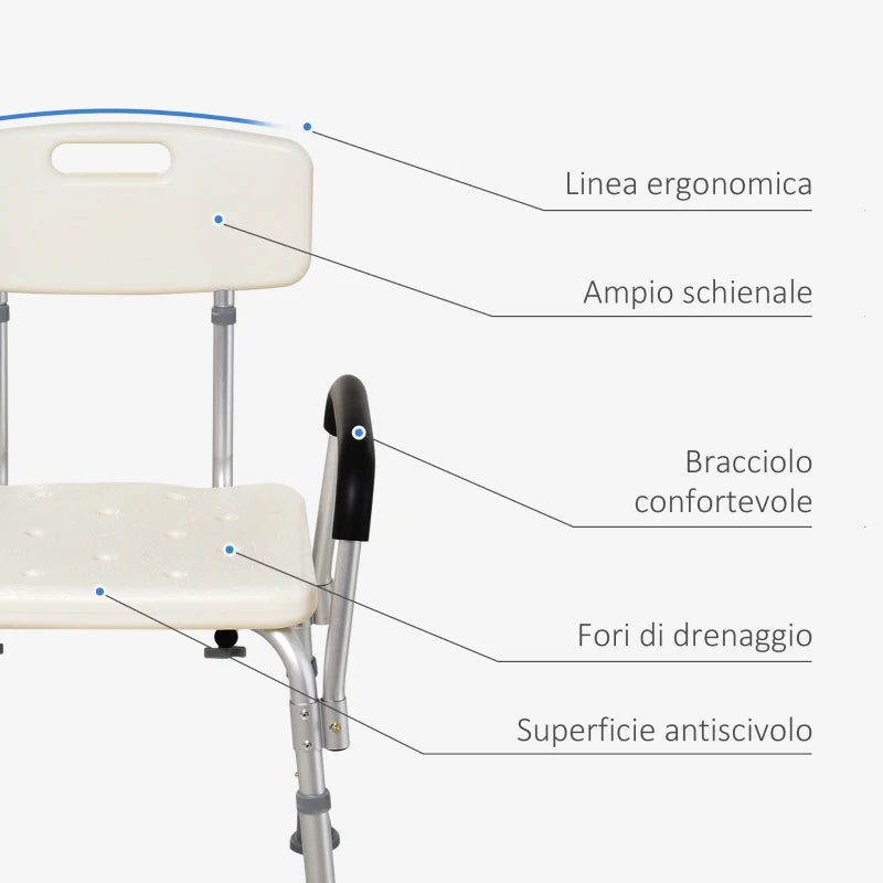 Sedile da doccia